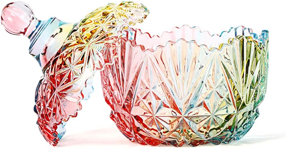 Glass Storage Jar with Lid, Candy Cookie Jar, Jewelry Box, Biscuit Containers -750ml / 26oz Glass Storage Jar with Lid, Candy Cookie Jar, Jewelry Box, Biscuit Containers -750ml / 26oz